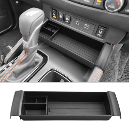 Image of CDEFG for 2022-2026 Nissan Frontier Center Console Organizer Tray | for 2022-2025 2026 Nissan Frontier (S /SV /Pro-X /Pro-4X /SL) Truck Accessories Middle Console Tray Storage Box