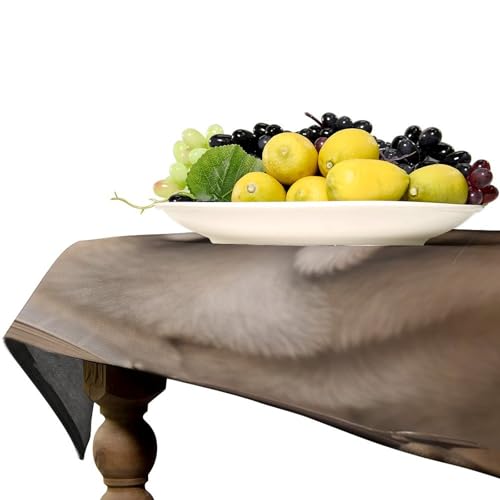 Nappe rectangulaire en lin de qualité supérieure nappe carlin - 7