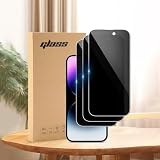 3Pack Privacy Screen Protector for iPhone 12/12Pro Sensor Protection,Anti Spy Tempered Glass,Dynamic Island Compatible