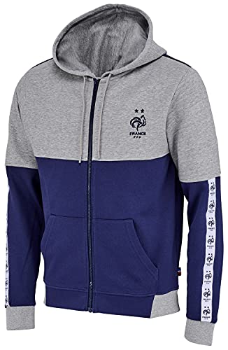 Equipe de France de Football Sweat zippé - Collection Officielle