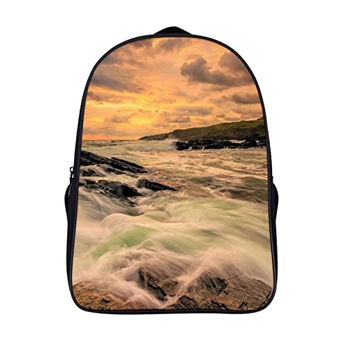 Sac à dos cool grand format 40cm pour voyage scolaire et activités sport enfant
