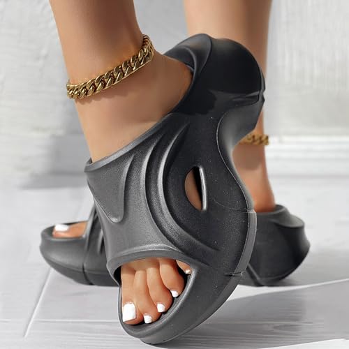 Summer Women Slippers Home Footwear Indoor Outdoor Shoes Ladies Slides Cute Cow Slippers House Slipper Open2