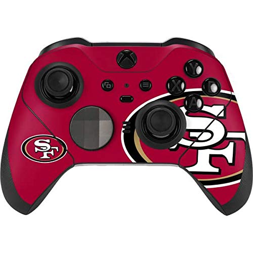 Skinit Decal Gaming Skin Compatible with Xbox Elite Wireless Controller Series 2 - Officially Licensed NFL San Francisco 49ers Large Logo Design