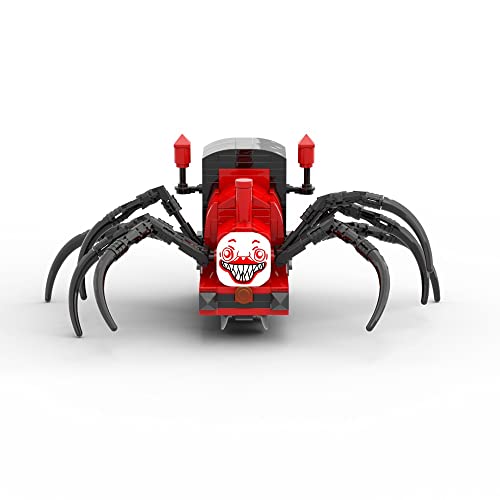Charles Chooo Spider Train Building Model Kit,Horror Game Charles Train Monster Figure Building Blocks Set,Awesome Collcetible Model For Gaming Fans, New 2023 (260 Pieces) #TOP3