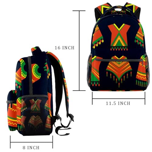Sac à dos d'école et de voyage décontracté multicolore pour filles