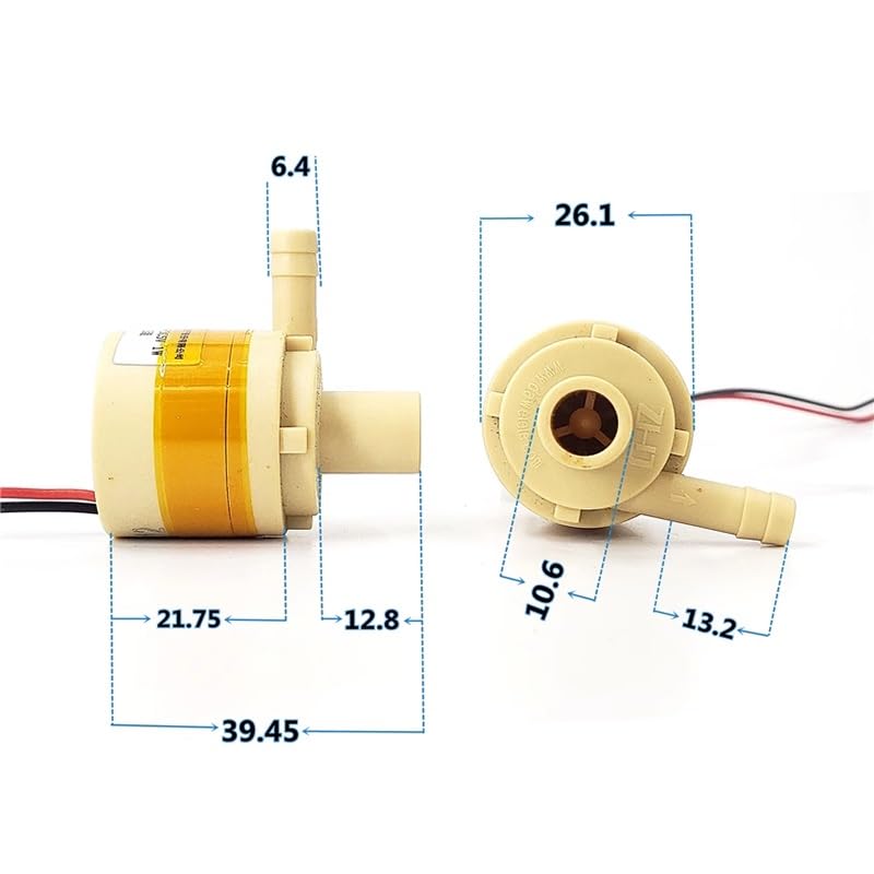Lerpwige 5V2A USB Mini Water Pump With Tubing 4L/min Self-priming Pump USB Power Supply High Efficiency Water Pumps