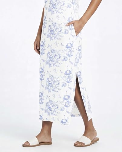 Image of Real Essentials 3 Pack Women's Casual Short Sleeve Maxi T-Shirt Dress with Slit (Available in Plus Size)