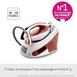 Calor Express Power, Centrale Vapeur Classique, Débit vapeur 420 g/min, Sans réglage, Réservoir 1,8L, Fabriqué en France, SV8110C0