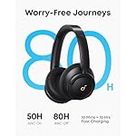 soundcore Life Q30 by Anker, Hybrid Active Noise Cancelling Headphones with Multiple Modes, Hi-Res Sound, Custom EQ via App, 50H Playtime, Comfortable Fit, Bluetooth, Multipoint Connection - Image 4
