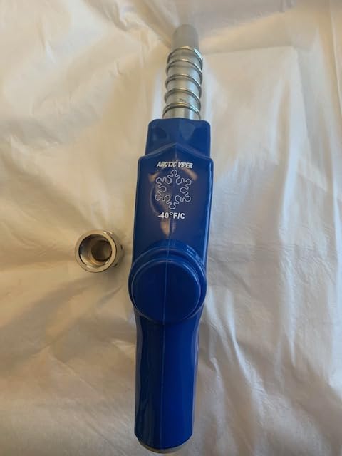 1 inch Fuel Transfer Nozzle with 360 Swivel, 1 Inch, for Gas, Diesel & Kerosene, Cold Weather Use, by Arctic Viper - Used condition - Image 4