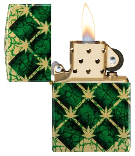 Encendedor Zippo personalizado con grabado Argyle Leaf miniatura 4