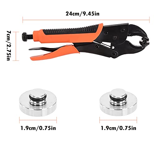 Heavy Duty Snap Fasteners Kit+ Canvas Snap Kit,Cenoz Marine Grade Stainless Steel Snaps,Screw Snaps,Boat Cover Snaps,Carpet Snap Kit With Setting Tool For Boat Cover Furniture (Silver-150Pcs) #TOP5