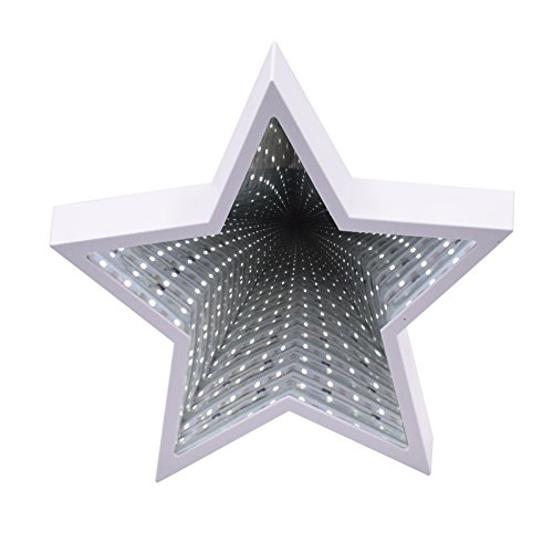 Marquee Light Star Shaped LED Light Birthday Party Decoration for Valentine Gift,Star Sign Wall DÃ©cor,Kids' Room Decorations Star Shaped Party Light (Warm White)