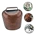 BESPORTBLE Artisan Iron Garden Bells Small Sheep Bell for Dog Collar Vintage Cowbell Chime