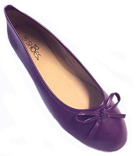 Shoes 18 Womens Ballerina Ballet Flats Shoe with Bow