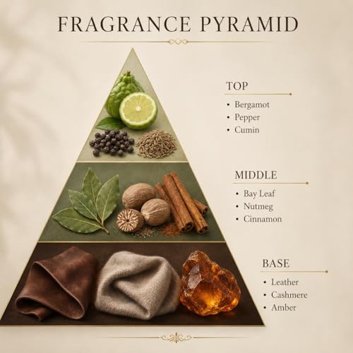Image of Perfume N98 for Men | Eau De Parfum (EDP) Long-Lasting Amber Woody Luxury Perfume | Office Wear, Date Night & Daily Use | Premium Parfum Gift For Men - 50ML