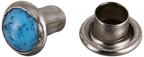 協進エル 附属金具 リベット ターコイズ 5mm 10コ入 1170431 70431