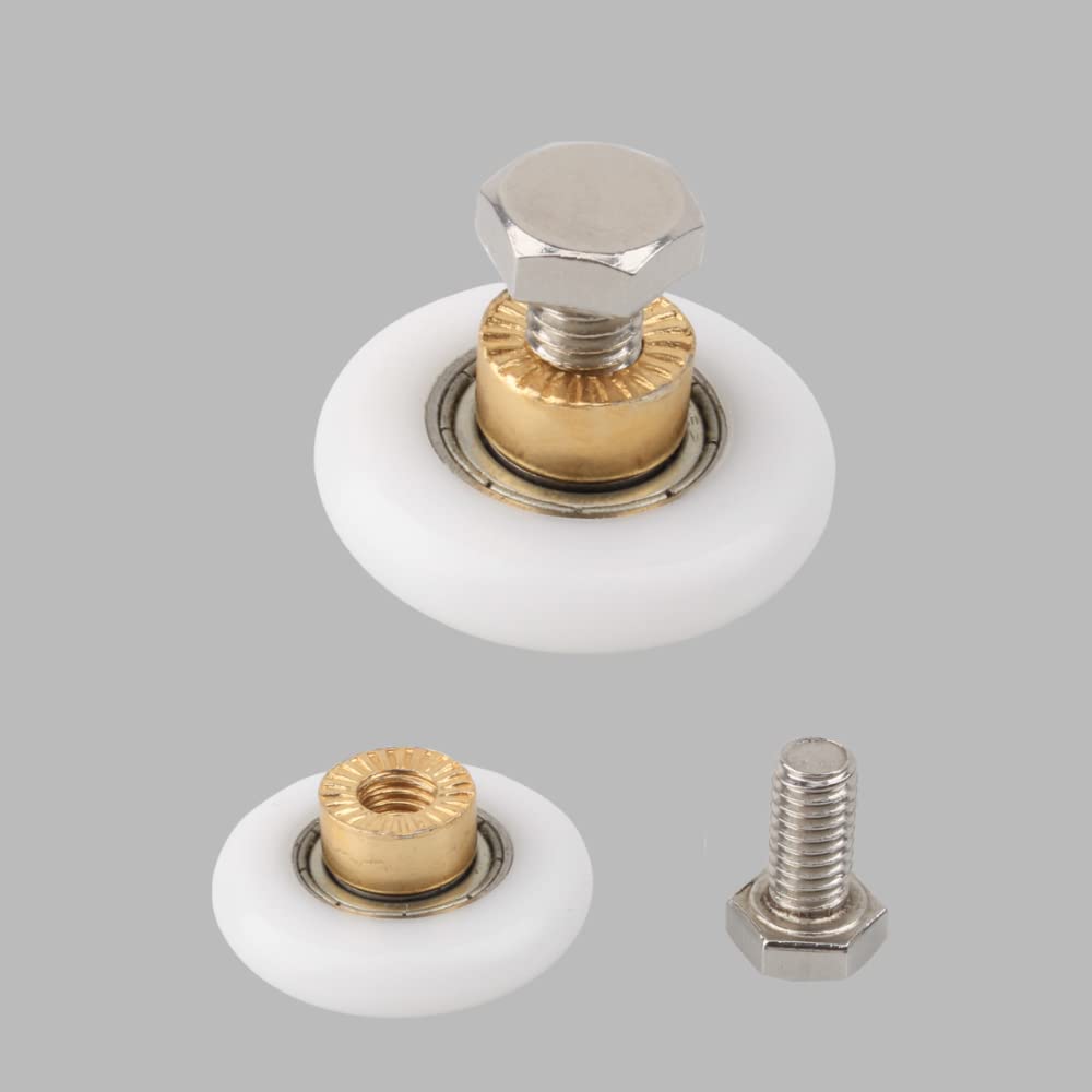 Tucireat Roulette Porte Coulissante Douche 8 Pièces Roulette