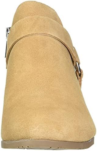 Kenneth Cole Reaction Women's Women's Side Skip Harness Ankle Boot, Sand, 9 | Image 1