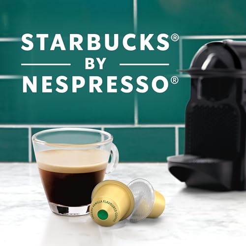 Image of Starbucks by Nespresso Original Line Vanilla Flavored Coffee, Espresso Pods, 10 Count (Pack of 10)