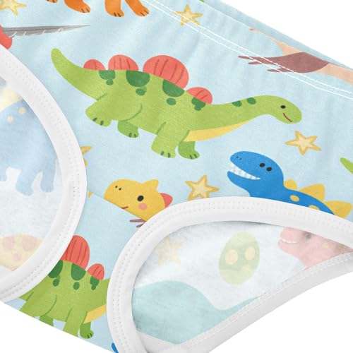 GuoChe Underwear Elastic Waistband Panties Comfort Color for Kids in Sizes 2T,3T, 4T, 5T, 6Y and 8Y4