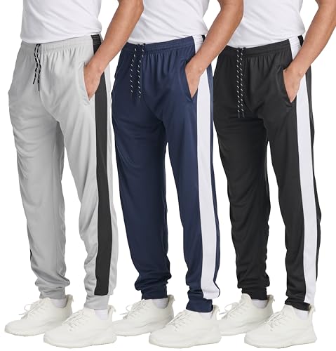 Real Essentials 3 Pack: Men's Tech Mesh Active...
