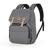 Kiwi Coolbag Wickelrucksack, groß genug, um alles zu halten, was Sie brauchen, und stilvoll, 16 Farben, dunkelgrau, One size