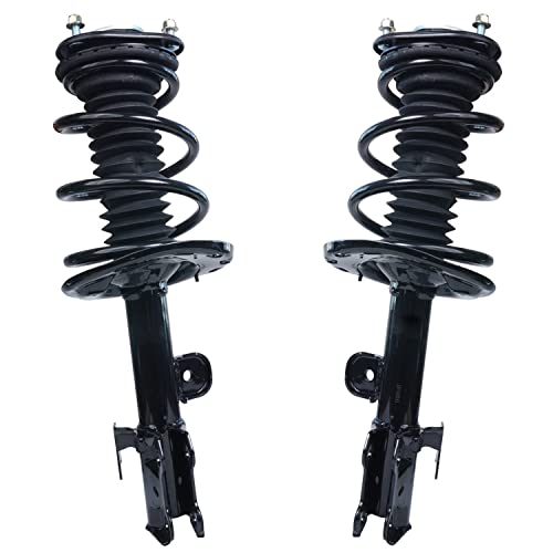 Image of Detroit Axle - 3.5L Front End Suspension Kit for Toyota RAV4, Ready Struts Lower Control Arms w /Ball Joints Sway Bars 2006 2007 2008 2009 2010 2011 2012 2013 2014 2015 2016 Replacement Struts Shocks