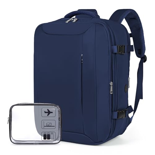 Xkdoai for Easyjet Cabin Bag 45x36x20, Travel Backpack with TSA Approved Clear Bag, Carry-ons Cabin Backpack for Travelling Underseat Cabin Bag Laptop Backpacks Luggage Set Xkdoai for Easyjet Cabin Bag 45x36x20, Travel Backpack with TSA Approved Clear Bag, Carry-ons Cabin Backpack for Travelling Underseat Cabin Bag Laptop Backpacks Luggage Set