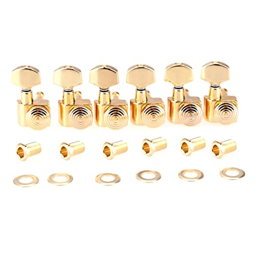 FLFL Chevilles Cordes Guitare 6 Broches De Verrouillage De Guitare À 2 Broches À 2 Broches Têtes De Machine À Régler Les… - Les Beatles, Paul McCartney, John Lennon, RIngo Starr, George Harrison FLFL Chevilles Cordes Guitare 6 Broches De Verrouillage De Guitare À 2 Broches À 2 Broches Têtes De Machine À Régler Les…
