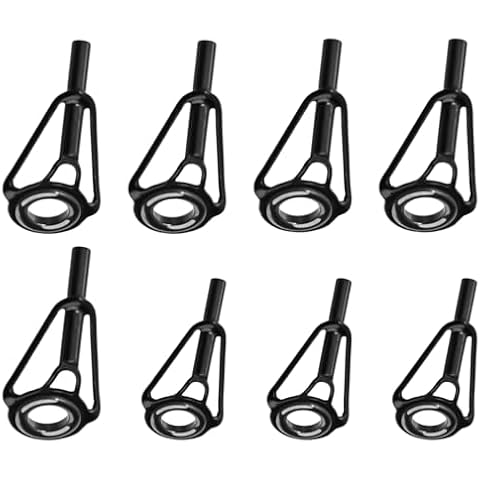 YYCLIPY 8pcs Fishing Rod Tip Repair Kit Cover