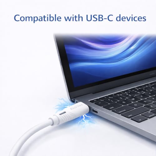 Cavo USB-C a USB-C 100 cm, Ricarica Rapida PD 60W, Cavo di Ricarica e Trasferimento Dati per iPhone 17/16/15 Pro Max/Plus, iPad Pro/Air, MacBook, Samsung Galaxy, tablet, laptop