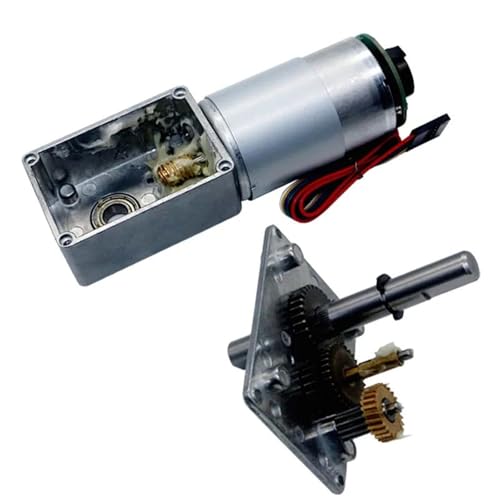 Moteur à engrenages vis sans fin 12V 24V avec codeur et support 160R