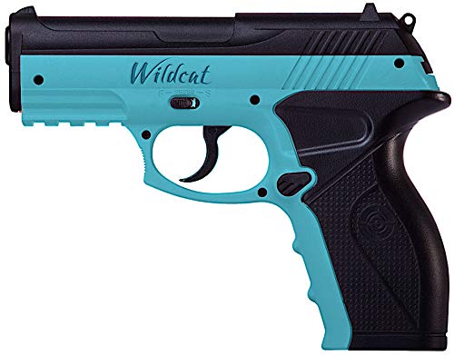 Pistola de balines Wildcat Blue C11 4.5mm CO2 Acero con Holster y munición