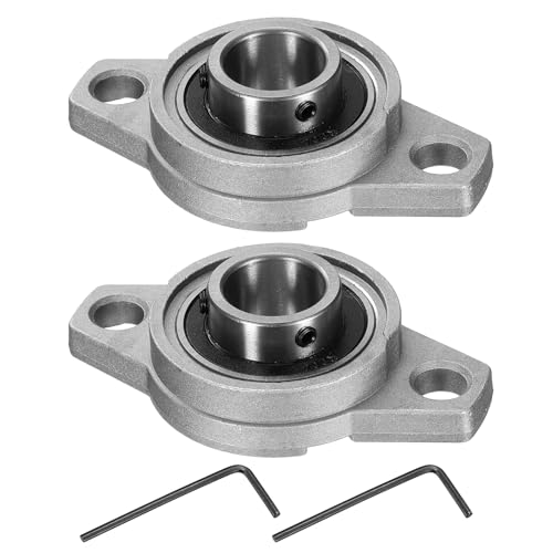 Support palier roulement à billes KFL004 alésage 20 mm alliage de zinc P6