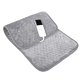 【2025 AIスマート恒温技術】JEEYING ホットマット 一人用 電気ホットマット ホットカーペットミニ 電気マット 3S速暖 6段階温度調節 5段階タイマー PSE認証済 過熱防止 省エネ 丸洗い可能 お尻/お腹/背中/肩/足/膝はホームオフィスで使用 防寒対策 日本語説明書付き（グレー，60×80cm）