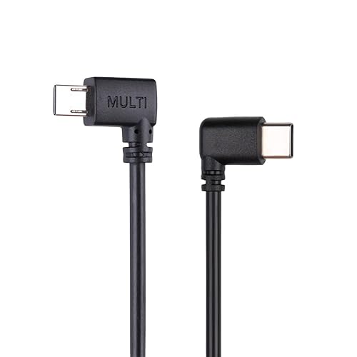 Camulti Cable de control multi a USB-C para estabilizador DJI Ronin RSC2 RS2 RS3 Compatible con cámara Sony Camulti Cable de control multi a USB-C para estabilizador DJI Ronin RSC2 RS2 RS3 Compatible con cámara Sony
