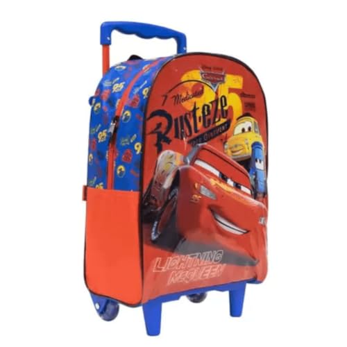 Mochila Com Rodinhas 14 Carros X 10630 - Xeryus