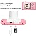 Abdtech Kids Camera for Girls,Birthday for Age 5 6 7 8 Girl,Children Toddlers Camera with Rabbit Cover for Girl Boys Shockproof Portable Toys with 16G SD Card