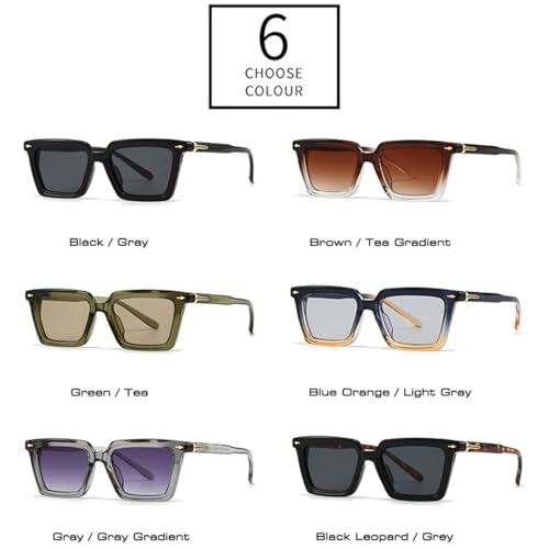 Lunettes de soleil œil de chat tendance verres verts rétro - 3