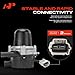 A-Premium 17610-0C010 Secondary Air Injection Smog Pump Compatible with Toyota Tundra 05-09, 4Runner 04-09, Tacoma 05-15, Sequoia 05-11, Land Cruiser 05-07, Lexus LX470 05-07, 2.7L 4.7L 5.7L