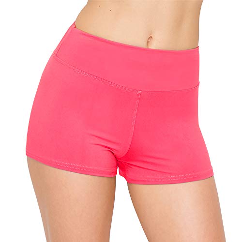 Image of ALWAYS Yoga Shorts for Women - High Waisted Workout Biker Shorts for Yoga, Running & Under Dress Anti-Chafing Comfort