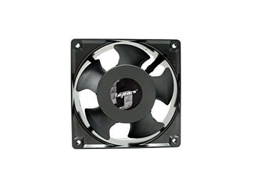 Bgears b-Blaster-AC 120x38mm AC 100-125V High Speed Extreme Airflow Cast Aluminum 2 Ball Bearing Fan