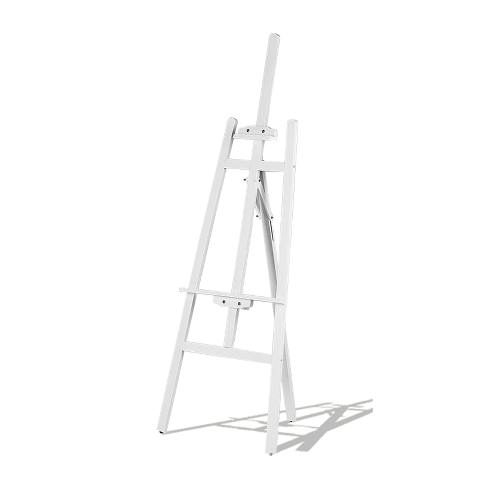 CWCQGH Floor Easel 150cm Tall A-Frame Wood Display Easel Portable Art Easel Folding Easel Tripod for Wedding Party and Exhibition Display Poster (C 150CM)