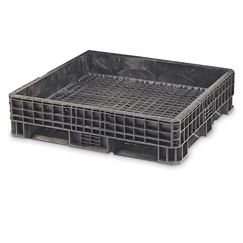 Orbis Heavy-Duty Bulkpak Containers, Black, 45X48X21