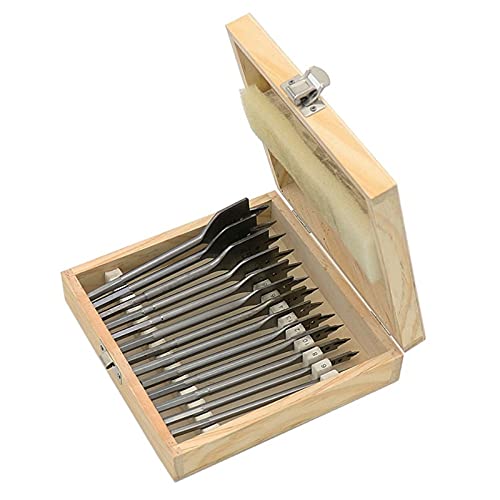 ZTBH Juegos de Brocas Juego de Brocas de Madera Plana de Madera Hex Hex Shank Spade, para 6-23mm Kit de Herramientas eléctricas de perforación de Madera Accesorios (Color : 16pcs)