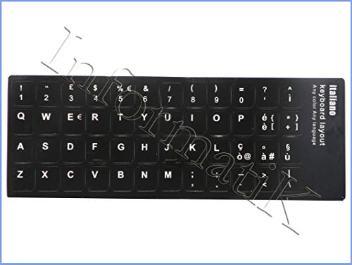 Tastiera Adesiva Completa Pc (1 Kit) (misura Tasto 13x13 Mm - Foto 2