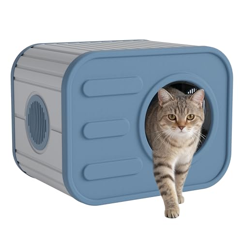 WTFGO Outdoor Cat House Weatherproof