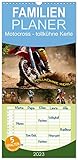 Familienplaner Motocross - tollkühne Kerle - Familienplaner hoch (Wandkalender 2023, 21 cm x 45 cm, hoch), Calvendo Monatskalender