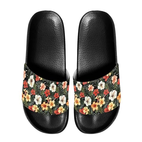 Slippers for Women Non-Slip Slide Sandals Open Toe Soft Sole Sandals Lightweight Slippers Walking Outdoor Sandals